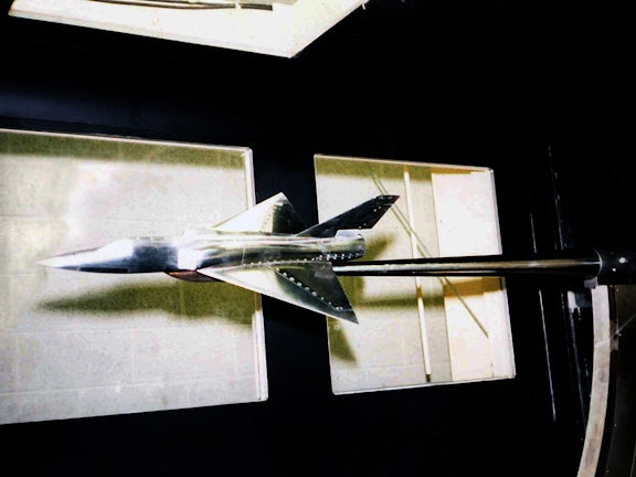 Air Force Academy Model in Tunnel Retouch2 2024 11 25